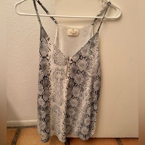 Snake Print Tank